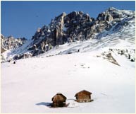 Schneebedeckte Berge