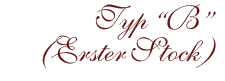 Typ B - Erster Stock