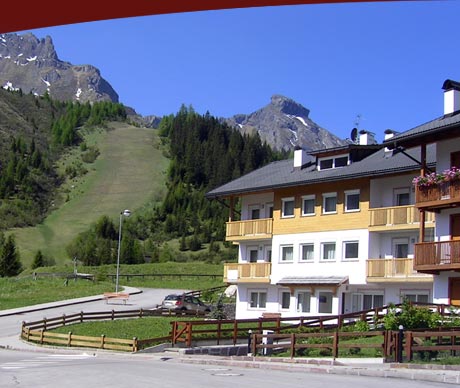 Apartments Alpenroyal, Lage im Sommer